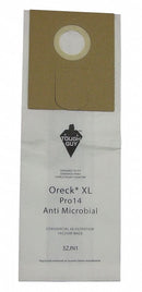 Tough Guy Vacuum Bag, Paper, 2-Ply, Standard Bag Filtration Type, For Vacuum Type Upright Vacuum - 3ZJN1