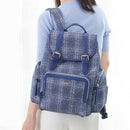 Tweed Diaper Backpack
