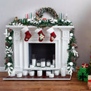 9 Feet Pre-Lit Artificial Christmas Garland With LED Lights