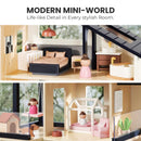 Sweetwood Edge Dollhouse & Wooden Dollhouse Garage