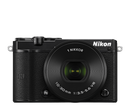 Nikon 1 J5 Digital Camera with 10-30mm Lens Black