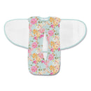3-in-1 Swaddle Trio — Watercolor Bloom Aqua — Premium Activewear Jersey Knit — Arms Up, Arms Down, Arms Out