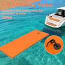 3-Layer Tear-Resistant Relaxing Foam Floating Pad-Orange