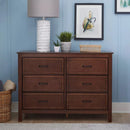 Charlie 6-Drawer Double Dresser - Espresso