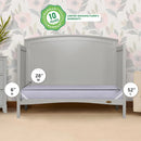 Breathable Fiber Crib and Toddler Mattress - Periwinkle