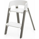 Steps Chair - White/Hazy Grey