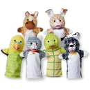 Pet Buddies Hand Puppets Set (6 Pieces)