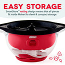 3QT SmartStore Stirring Popcorn Maker - Red