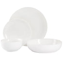 16pc Ceramic Gracious Dining Dinnerware Set - White