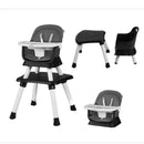 8 in 1 Baby High Chair - Dark Grey