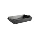 Cast Iron Baking Casserole - Black - 6.4qt