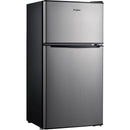 4.0 cu ft Refrigerator WH40S1E - Stainless Steel: Mini Fridge, Energy Star, Reversible Door, 68.34 lbs