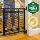 Doorway 42W Series Baby Gate (2-Pack, Fits 23-42" Openings, 24” Tall - Black)