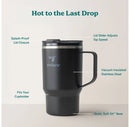Insulated Stainless Steel Travel Mug - Black