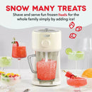 Deluxe Shaved Ice And Slushy Maker - Cream