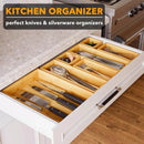 7-Piece Bamboo Drawer Organizer Set - Natural