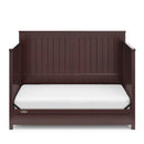 5-in-1 Convertible Crib with Drawer - Brown