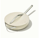 4.5qt Saute Pan with Lid - Cream