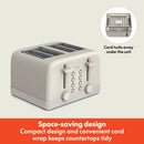 Bella 4 Slice Toaster - Oatmilk