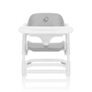 Portable Folding Booster High Chair - White