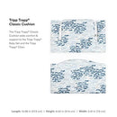 Tripp Trapp Classic Cushion, Waves Blue