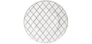 16-Piece Stoneware Morocco Dinnerware Set - Gray