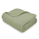 Muslin Baby Blanket Large 40" X 40" - Sage