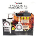 Kitchen Thermometer Set - 3 Piece