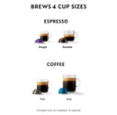 Vertuo Plus Deluxe Espresso and Coffee maker Bundle