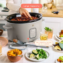 6 Qt Programmable Slow Cooker - Porcini Taupe