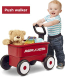 My 1st 2-in-1 Wagon Push and Pull Toy - Red
