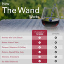The Wand Wine Purifier - Silver