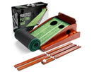 Indoor Golf Putting Mat with 1/2 Hole Training