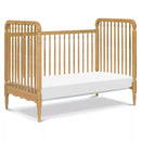 Liberty 3-in-1 Convertible Spindle Crib with Toddler Bed Conversion Kit - Honey