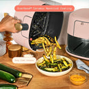 6 Qt Air Fryer with TurboCrisp Technology by Drew Barrymore - Rose