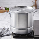 3pc 32qt Steamer Set - Carbon Steel Nonstick Cookware