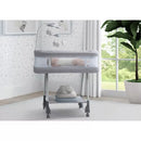 Rocking Bassinet with Airflow Mesh - Platinum
