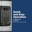 1.1 Cu. Ft. Countertop Microwave with Touch Controls