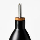 18.6oz Ceramic Oil Pour Bottle - Black