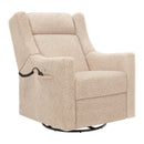 Kiwi Deluxe Power Recliner and Swivel Glider with Heat and Massage - Chai Shearling