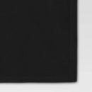 4pk Cotton Easy Care Napkins - Black