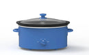 6 Quart Oval Slow Cooker - Royal Blue