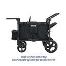 Moov Stroller Wagon 4-Passenger - Black