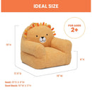 Lion Cozee Buddy Chair - Orange