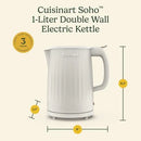Cuisinart Soho 1-Liter Electric Kettle - Truffle