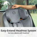 OneFit ClearTex All-in-One Convertible Car Seat - Slate