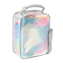 Upright Lunch Bag - White Holographic