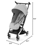 Libelle 2 Stroller - Silver Frame with Fog Grey Seat