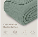 Muslin Cotton Blanket - Fern
