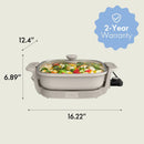 Electric Skillet - Non-Stick